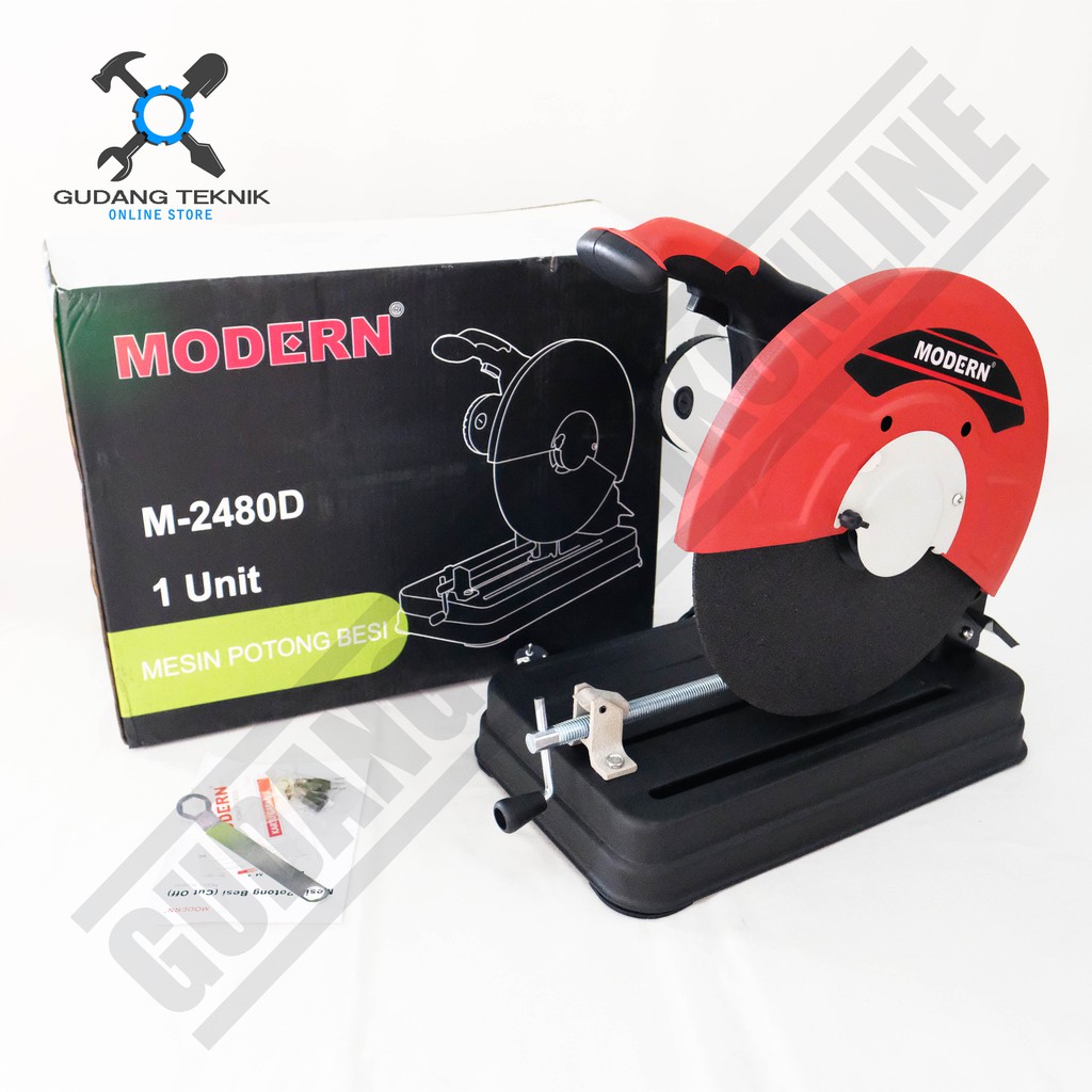 MODERN M-2480D / Cut Off 14 Inch Potong Besi Cutting Wheel Mesin Modern M2480D / M 2480 D / M2480 D