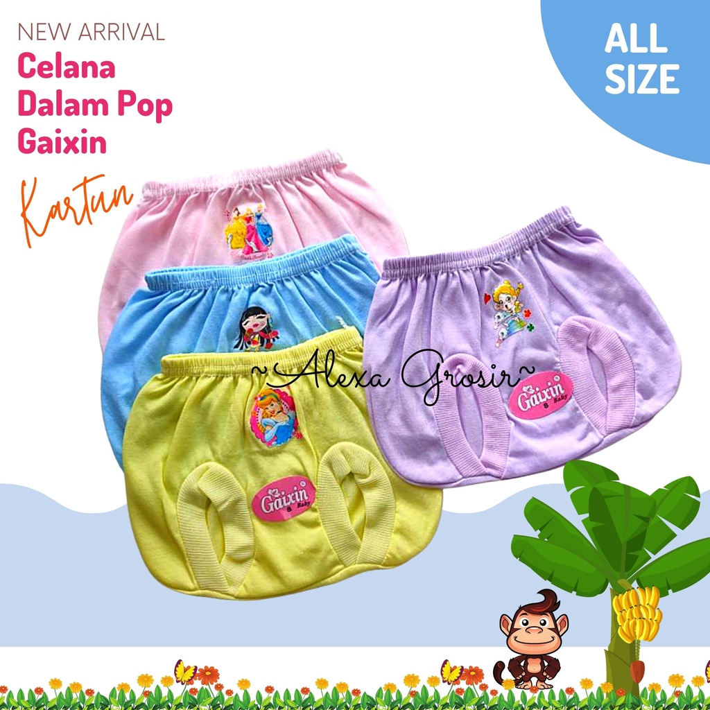 Celana Pop Kodok Bayi UNISEX Perlengkapan Pakaian Baby Newborn Gaixin S