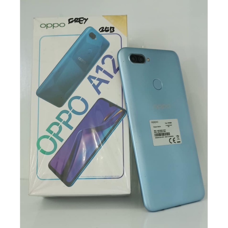 oppo a12 ram 3/32 second like new