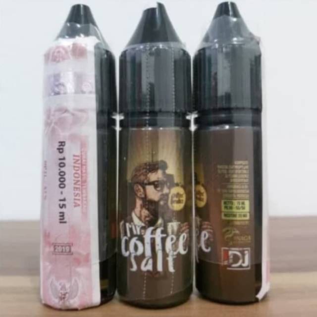 LIQUID SALT SALTNIC MR COFFEE BRULEE 15ML NIK 20 MILI