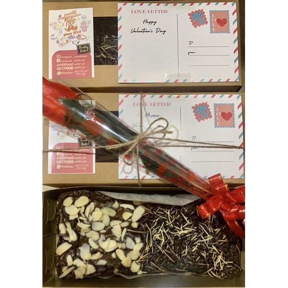 

Fudgy Brownies Valentine Mister Pie Makassar