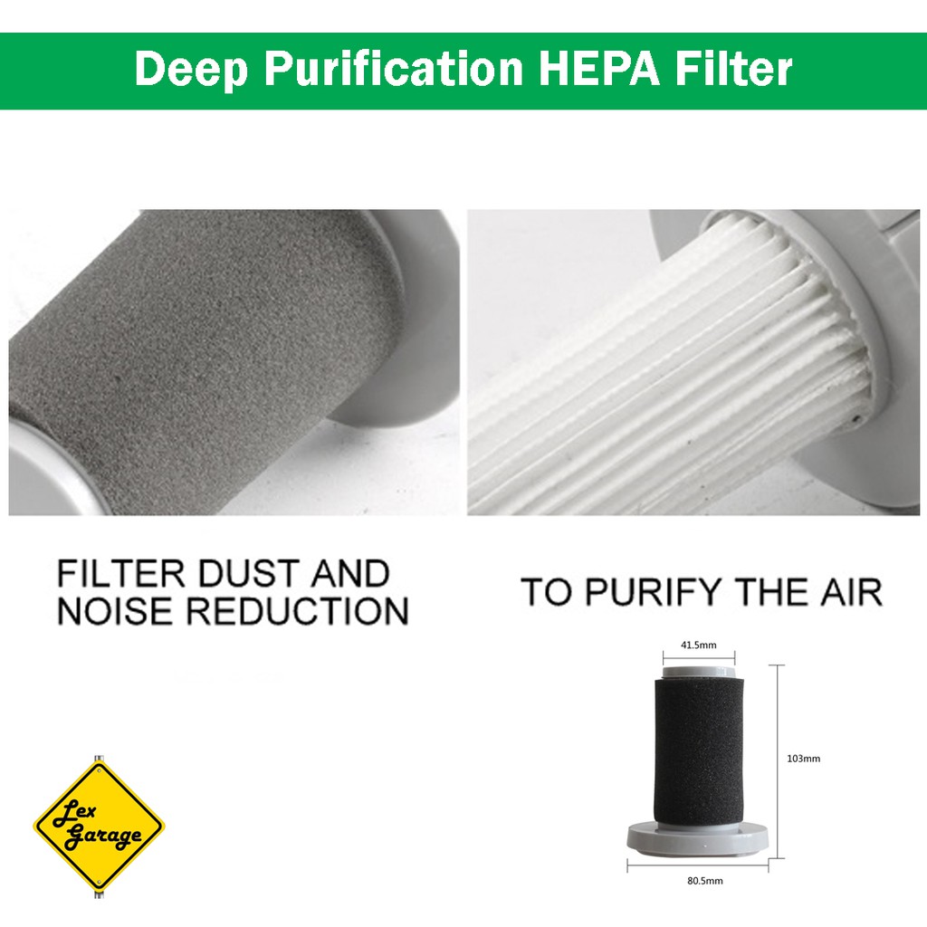 Hepa Filter Vacuum Cleaner Deerma DX700 DX700S