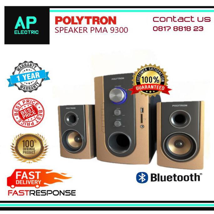 Speaker Aktif Multimedia Polytron Pma 9300 Bluetooth Diskon