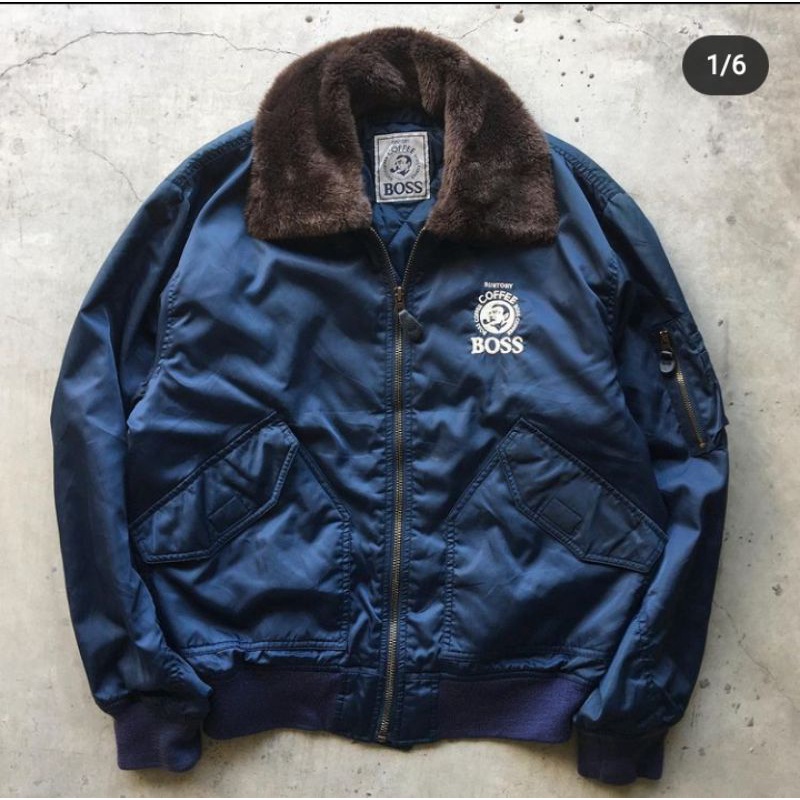 BOMBER JACKET SUNTORY COFFEE BOSS