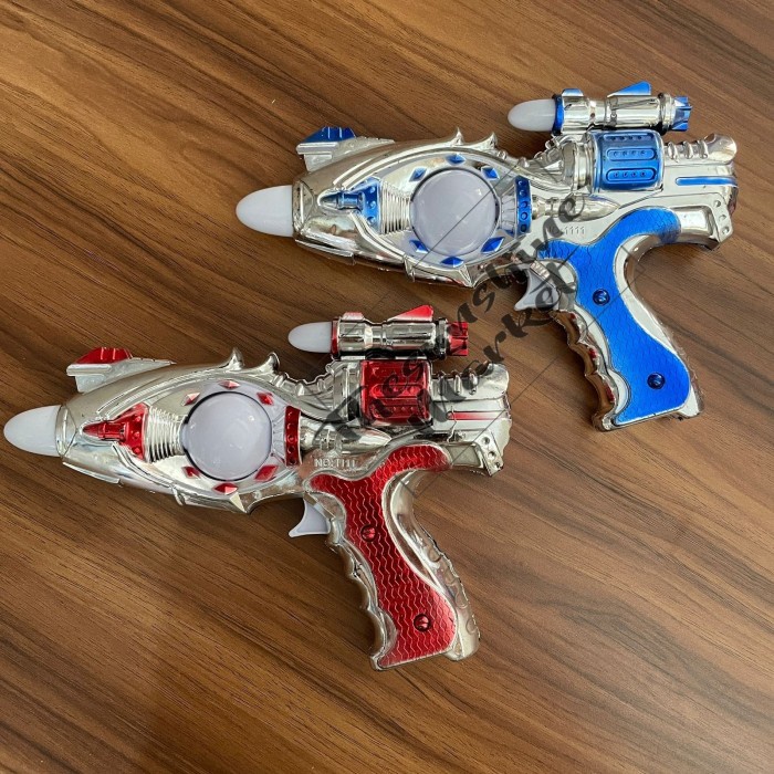 MAINAN ANAK LAKI LAKI SENAPAN SUARA BUNYI/GUN BATERAI 1111/MAIN TEMBAK