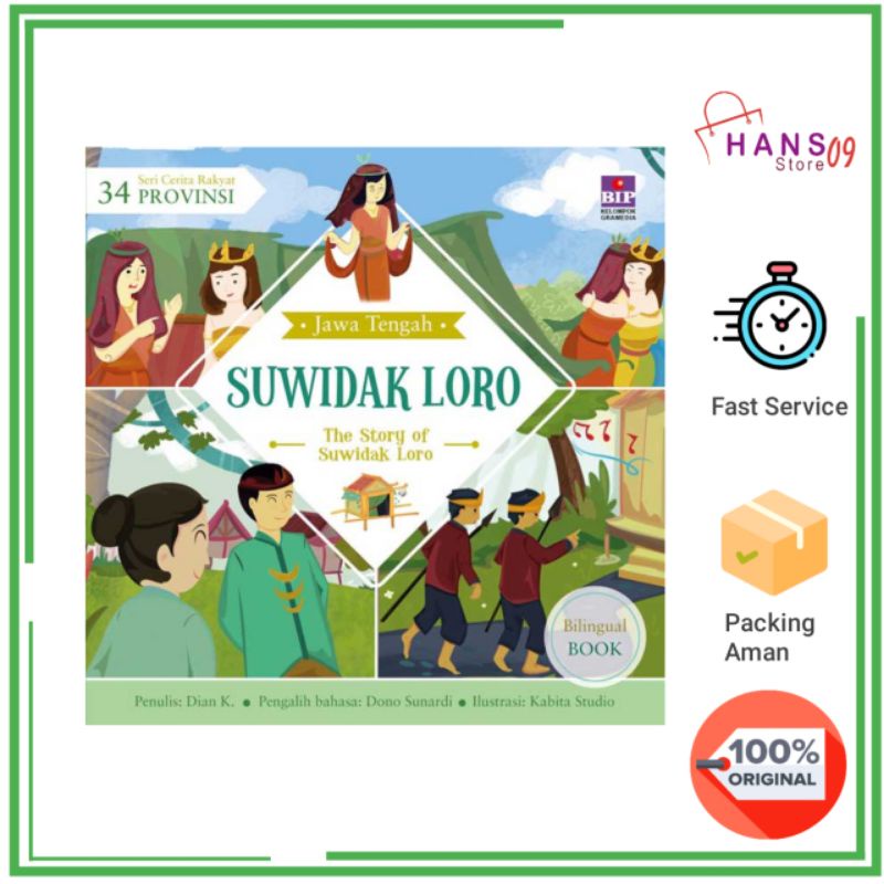 Seri Cerita Rakyat 34 Provinsi : Suwidak Loro