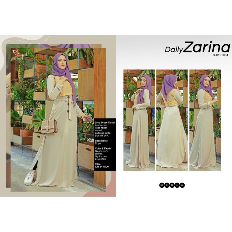 RHUPA R-0121004 RHUPA VOL.1 BY TUNEECA DISKON SALE PROMO GAMIS LONGDRESS
