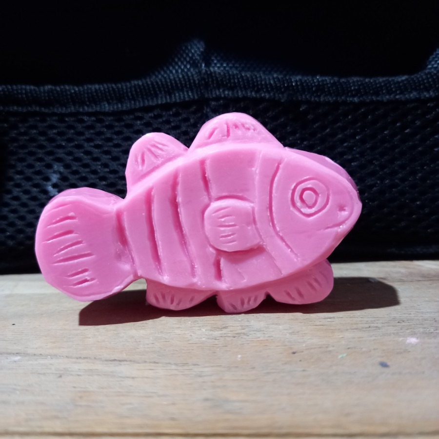 AMANDA GROSIR kerajinan sabun ukir prakarya ukiran sabun bentuk ikan nemo