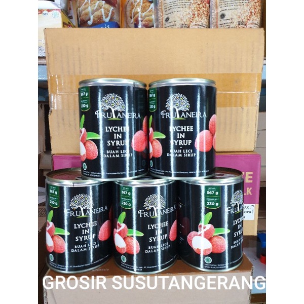 

Lychee dalam kaleng frutaneira grosir 1 karton