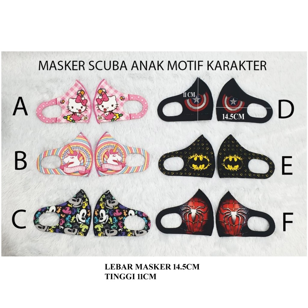 MASKER SCUBA ANAK HELLO KITTY