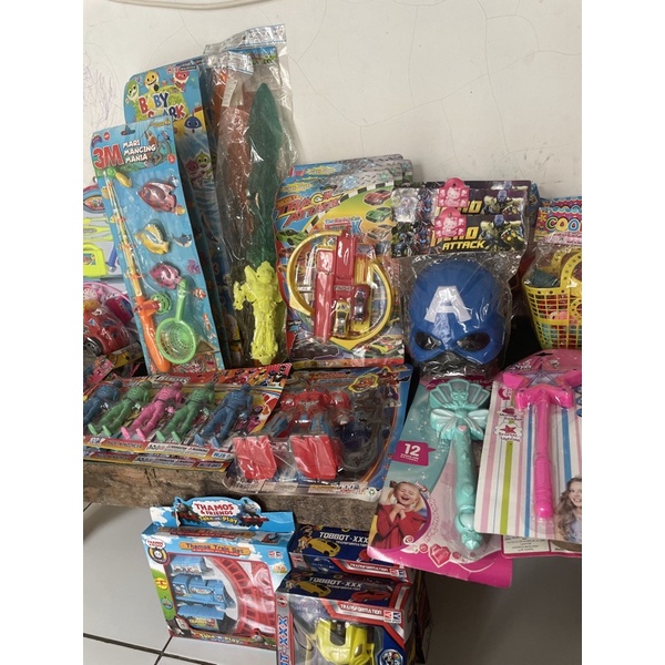 mainan anak free capit jajanan