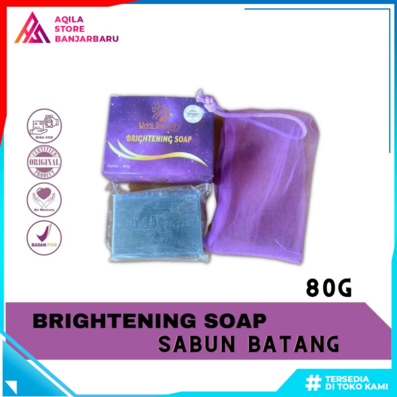 BRIGHTENING SOAP UBC / SABUN BATANG BPOM / UMI BEAUTY CARE