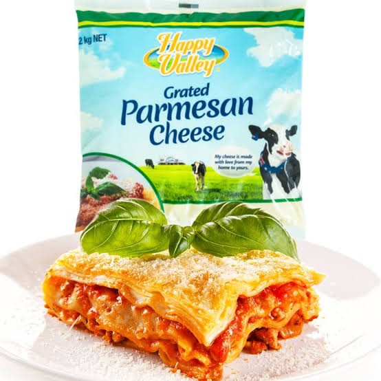 

Keju- Parmesan Cheese Happy Valley 100 Gram Repack -Keju.