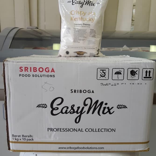 

2h4q sriboga tepung premix, crispy ala kentucky 1kg pbgv