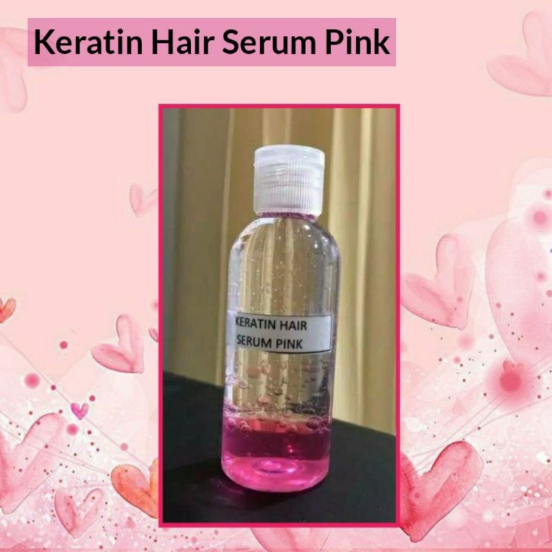 Jual Keratin hair serum pink (READY STOCK) Shopee Indonesia