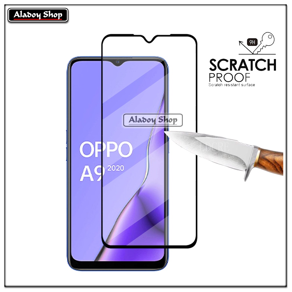 Tempered Glass Oppo A9 2020 PAKET 2 IN 1 Tempered Glass Layar dan Tempered Glass Camera