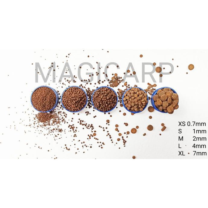 Pasti Ready Magicarp Fish Food 1000G, Pelet Ikan, Pakan Predator - Size Xl
