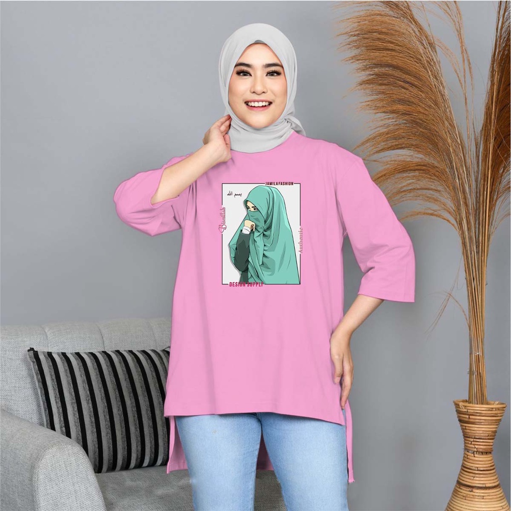 BC Tunik Basic Wanita Hijab's kaloborasi TERBARU