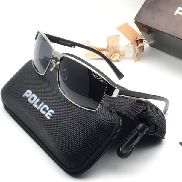 (J-UWI) (☼) // Sunglass Kacamata Pria Police P24 / P 24 Lensa Polarized Original kaca mata mancing passer ikan (pasti dikirim)