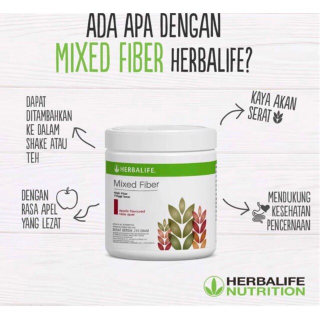 Mix Fiber Herbalife Indonesia