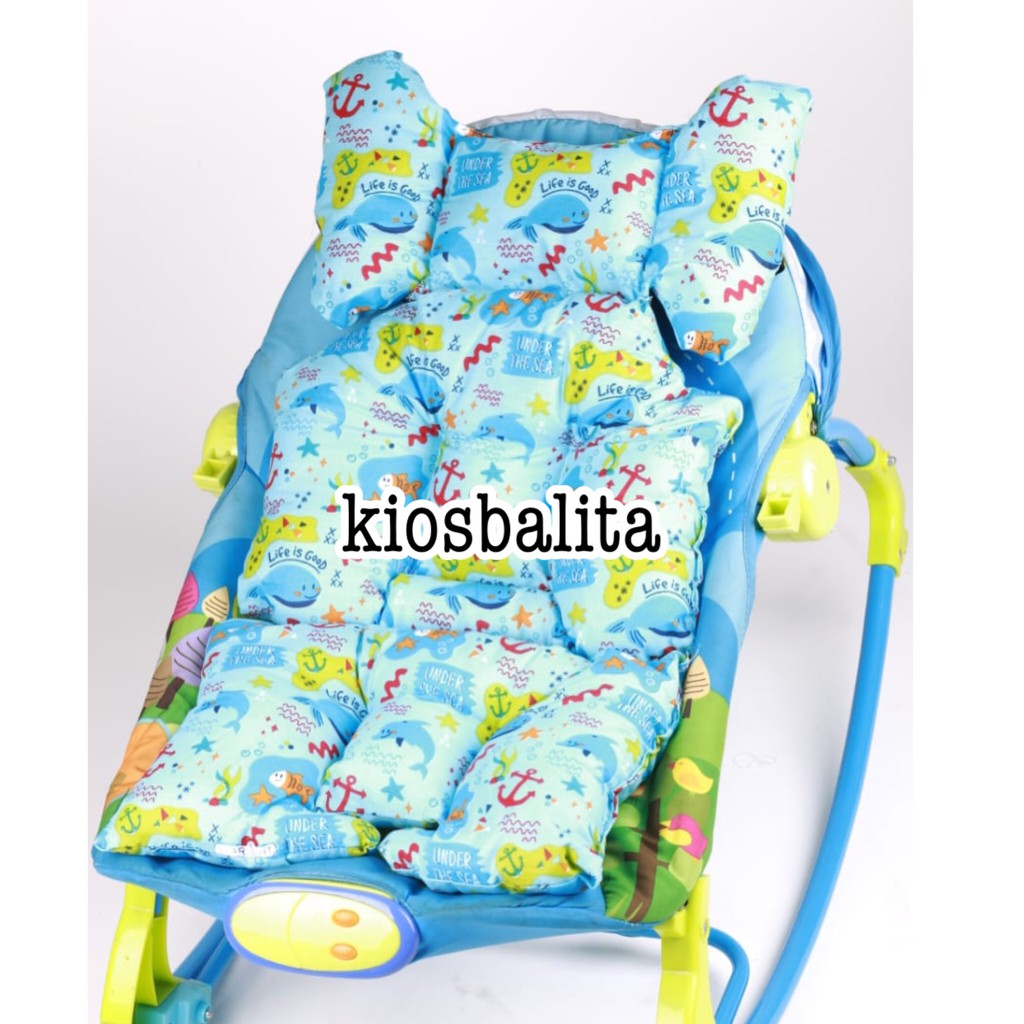 4in1 ALAS CAR SEAT UNTUK MOBIL / ALAS PADDING CAR SEAT BABY