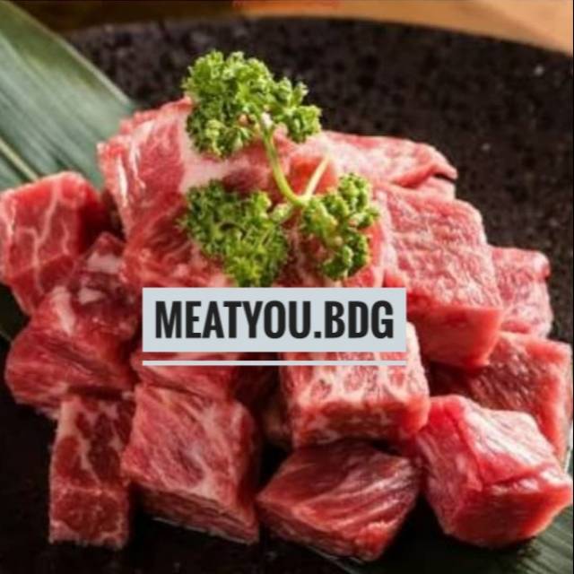 Saikoro Beef Wagyu Meltique Cubes Steak 250 gr