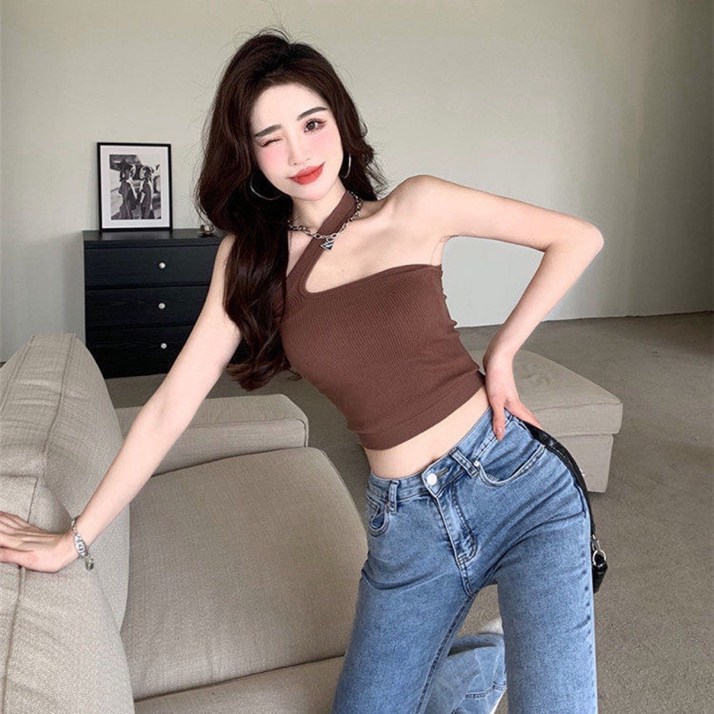 BV.ID BR749 BH TANKTOP CROPTOP TALI SAMPING PAKAIAN DALAM WANITA CEWEK KOREA TANK TOP CUP BRA