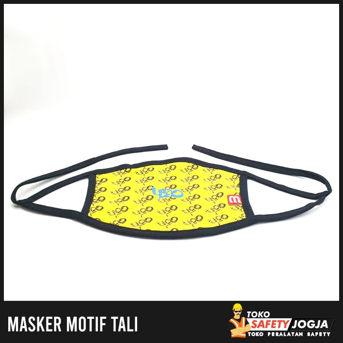 MASKER PENGENDARA MOTOR / MASKER MOTIF TALI