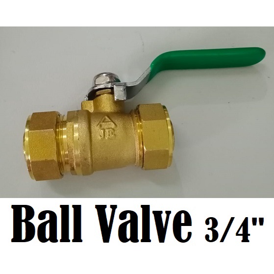 STOP KRAN KUNINGAN VARIAN 1/2&quot;/ 3/4&quot; / BALL VALVE KUNINGAN&quot; High Quality