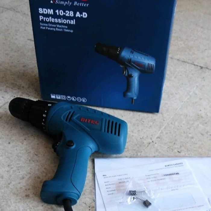 Mesin Bor 10 mm merk BITEC tipe SDM 10-28 A-D
