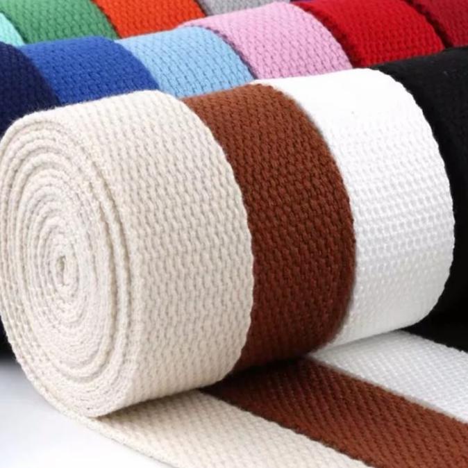 

[BISA COD] Webbing Kanvas 3.8 cm (Rol)