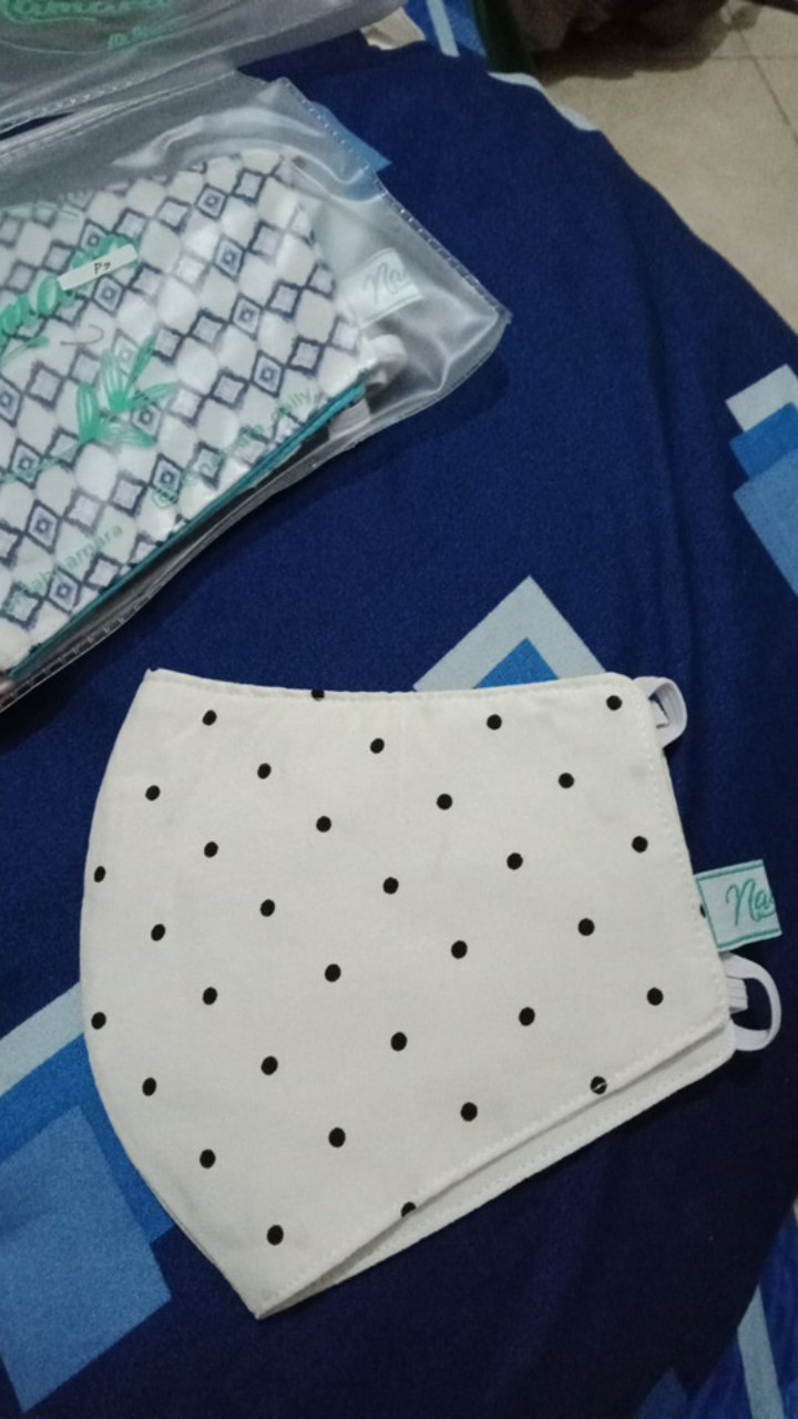 (satuan) Maskeran 2in1 Headloop By Rumah Namara