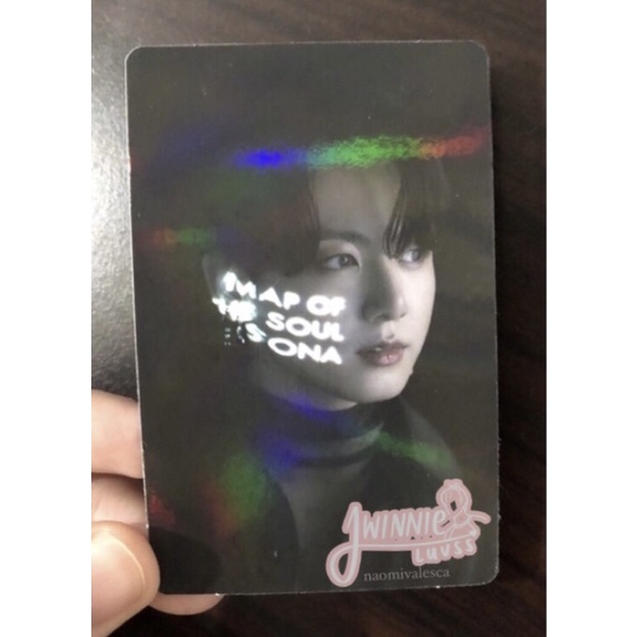 [BOOKED] BTS OFFICIAL MCB JUNGKOOK HOLO PHOTOCARD/PC