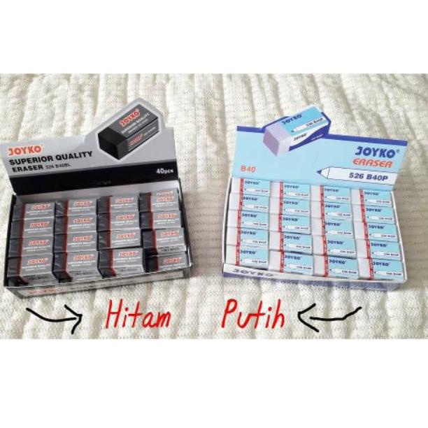 

(A9G3).. (10)pcs Penghapus Joyko Kecil Hitam dan Putih //Khusus@bulan@ini