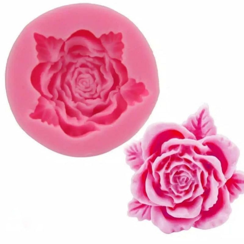 Cetakan Silicone Flower 3 / SM Flower 3 / Cetakan Silikon Puding Coklat