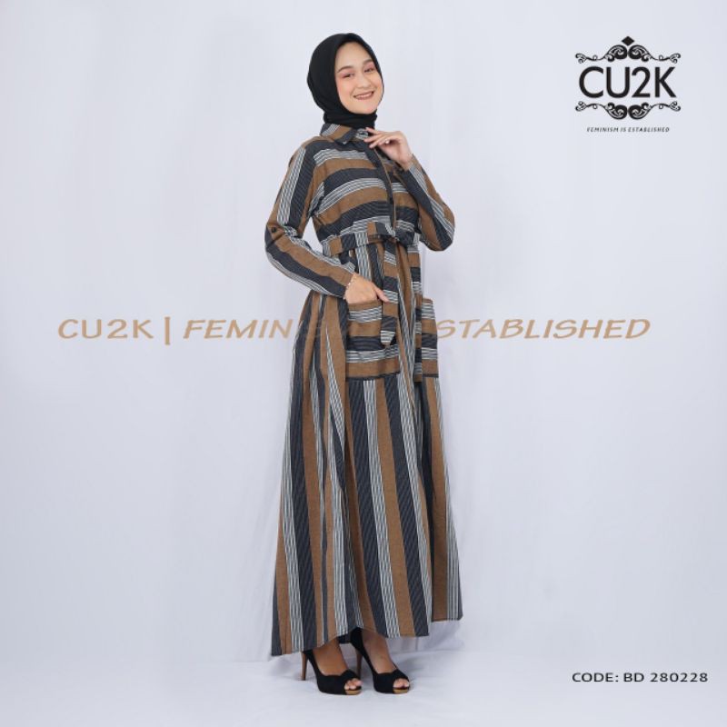 Dres Cu2k model Denada busui gamis cu2k