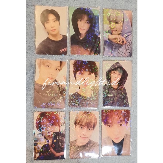 PHOTOCARD BENEFIT YIZHIYU NCT 127 STICKER ROUND 2