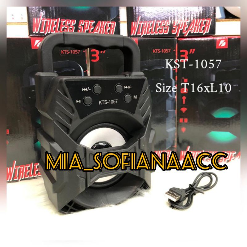 SPEAKER BLUETOOTH KTX 1057 SPEAKER WIRELESS PLUS RADIO