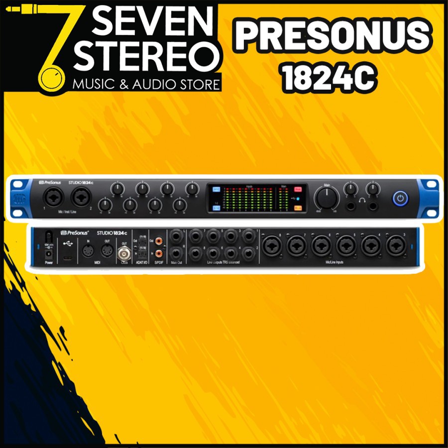 Presonus Studio 1824C USB-C Soundcard Recording