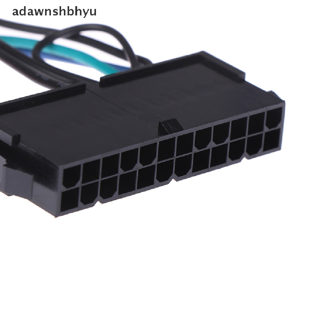 [adawnshbhyu] 24pin Female to 10PIN Male Adapter Power Supply Kabel Cord Untuk Motherboard 10PIN