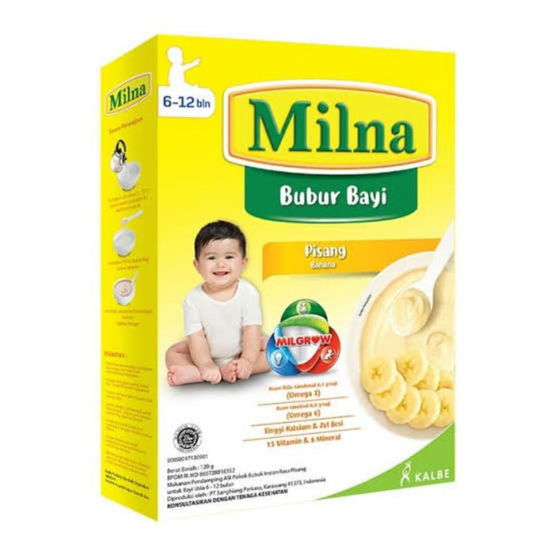 Milna Bubur Bayi 6m+ 120gr