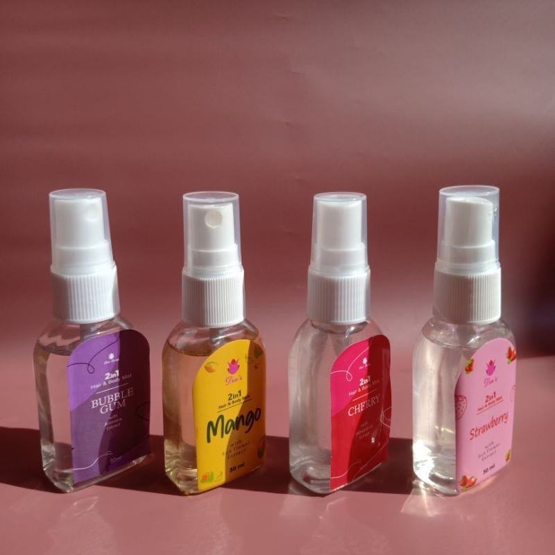 [READY] HAIR AND BODY MIST BY DINZ BEAUTY 30ML 2in1 BPOM