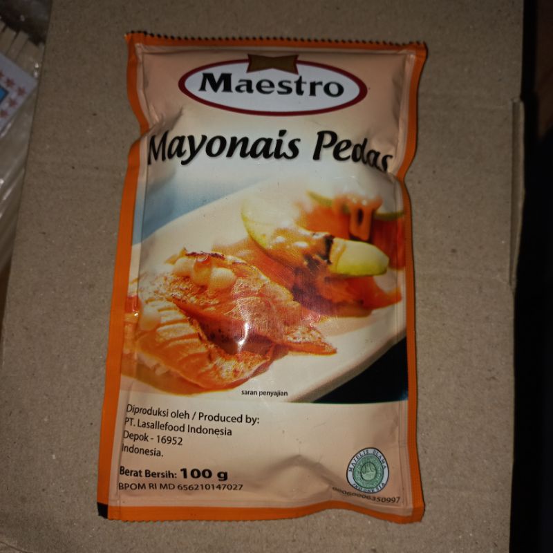 

Maestro mayonais pedas 100gram