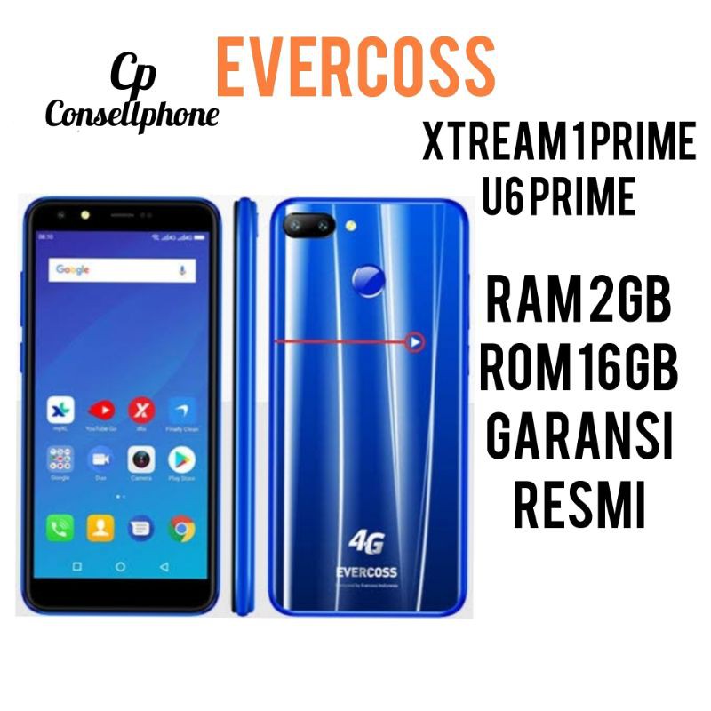 Evercoss U6 Prime Xtream 1 Prime 2 16 Xteam 1 Plus U6 1 8 Shopee Indonesia