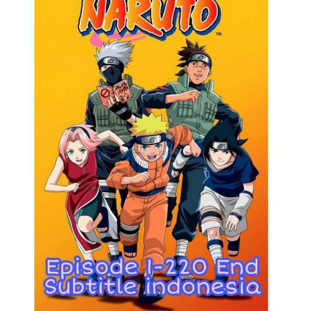 DVD Anime Naruto Kecil 1-220 Tamat Lengkap Subtitle Indonesia