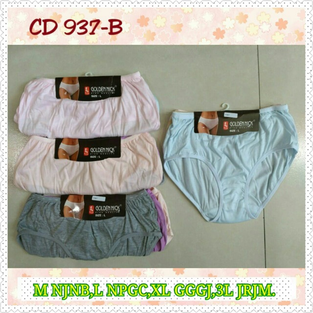 CD Golden Nick  937 Warna Soft M, L, XL, XXL