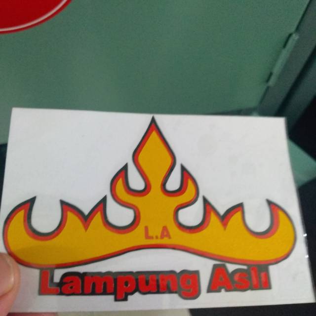 Sticker Stiker Motor Logo Lampung Shopee Indonesia