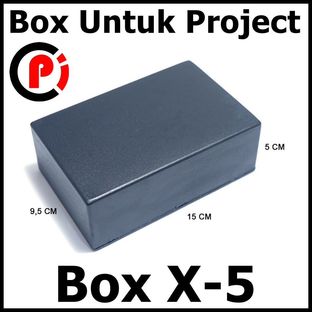 Box Hitam X5 Kotak Plastik Casing Komponen X-5