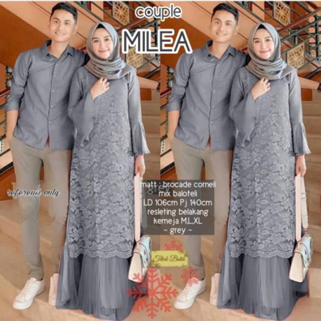 Paling Keren Baju Lebaran Baju Couple Keluarga Brokat Terbaru