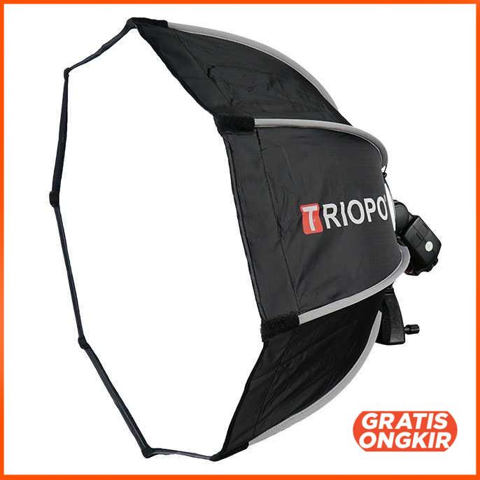 Payung Studio Octagonal Softbox Reflektor Flash 65CM - KS65